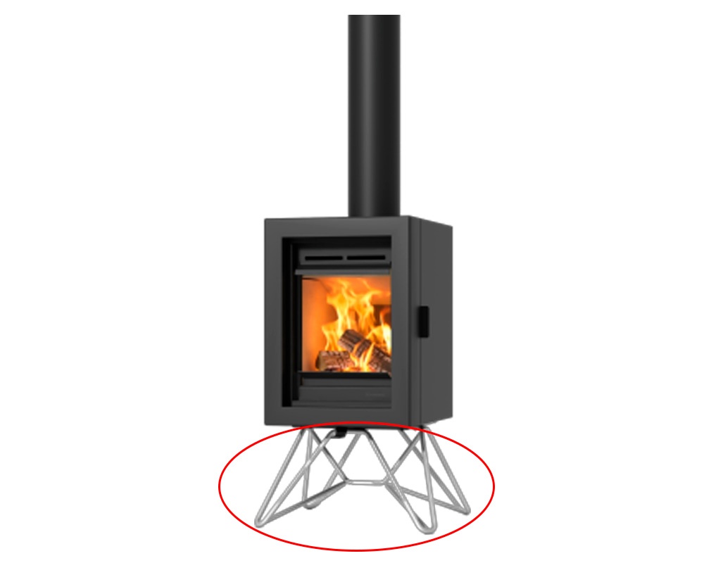 Base en alambre para estufa ASH