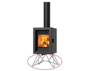 Base en alambre para estufa ASH