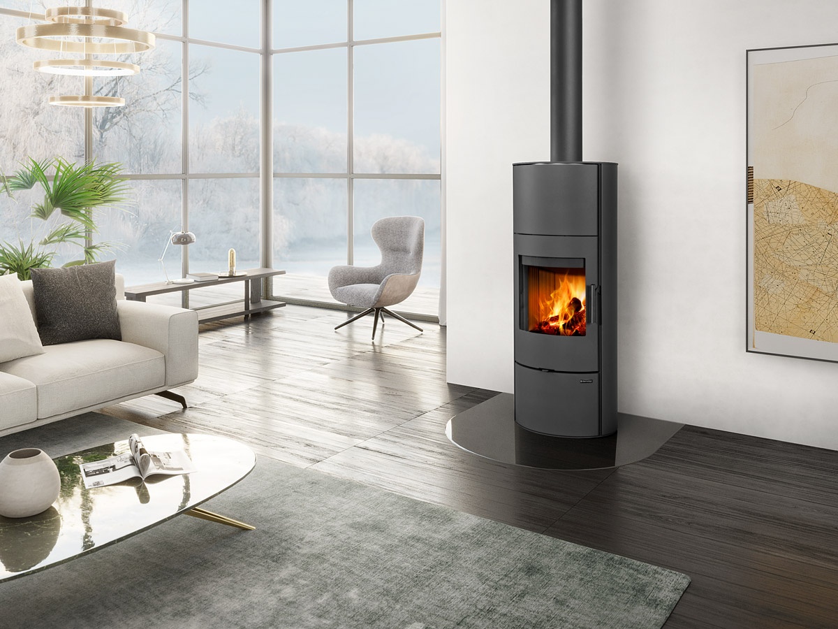 Estufa de leña EVORA H30 1