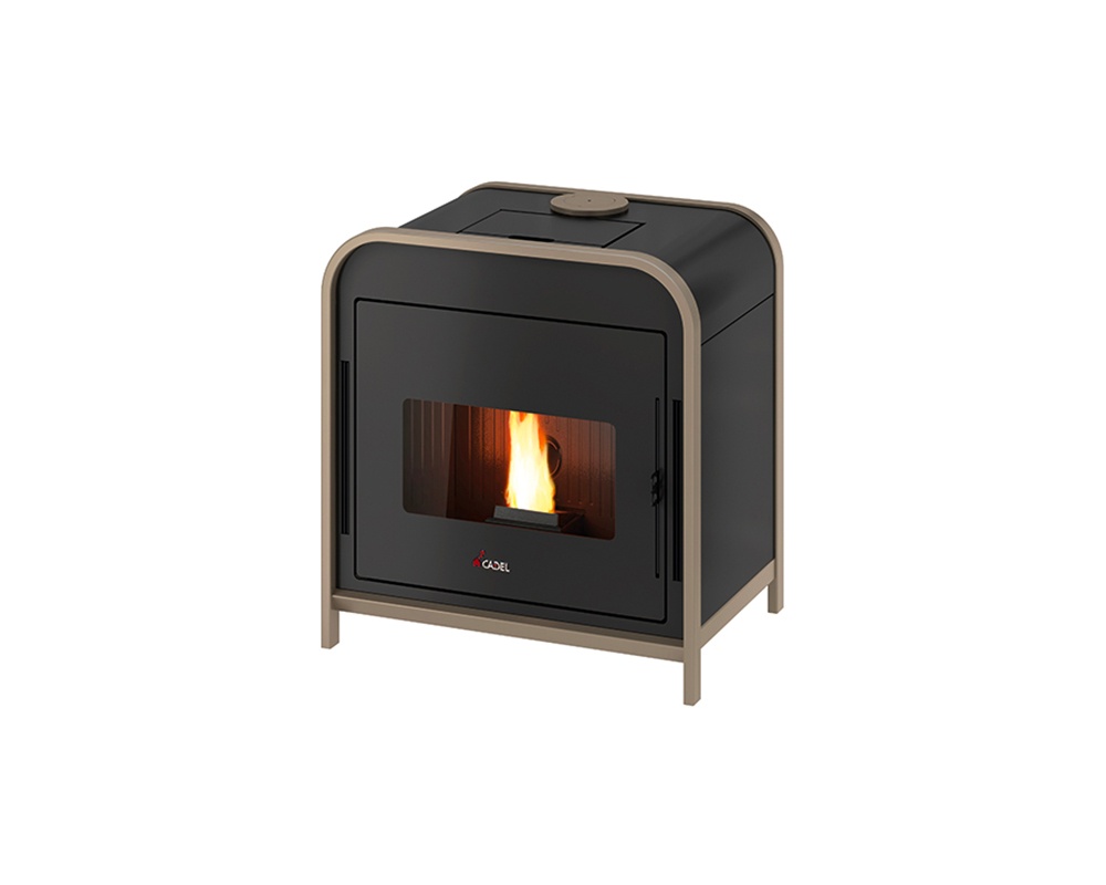 Estufa de pellet FRAME3 UP-TWIN 9kW