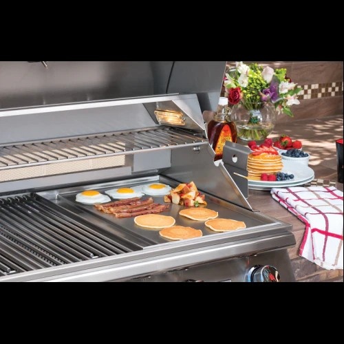Plancha inox sobre bbq (reemplaza 2 rejillas) 1
