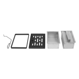 Reja con cajón cenizas para hogares HEAT con base cerámcia