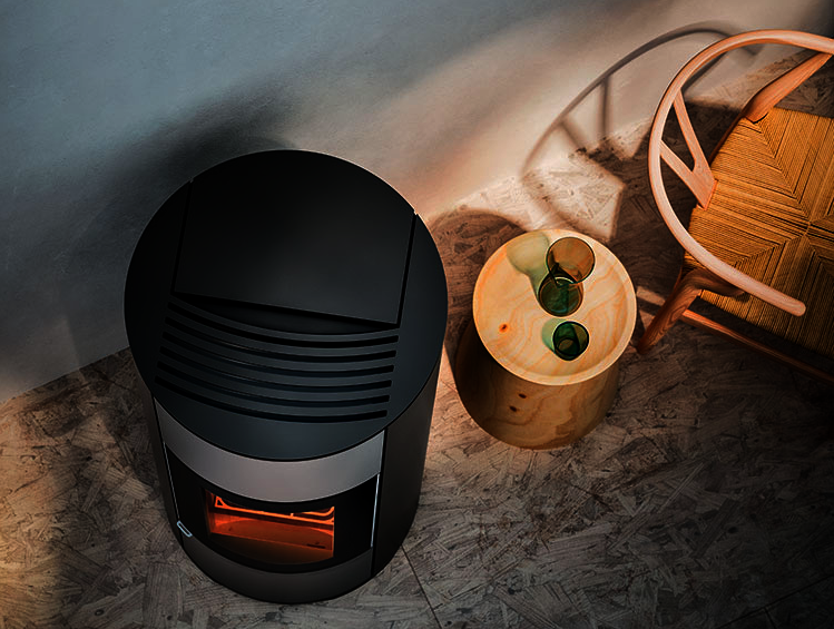 Estufa de pellet HALO air 8 XUP