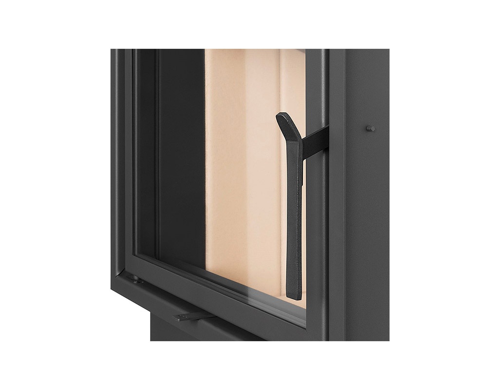 Chimenea de leña BASIC 75.50 int.refractario crema(Frontal) B3Y01 2