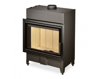 Chimenea de leña HEAT F66/47 (frontal)