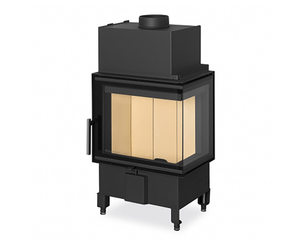 Chimenea de leña HEAT E1 48/31 (Puerta lateral cristal único)