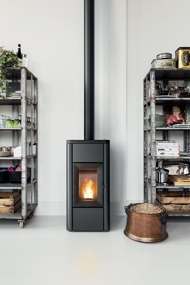 Estufa de pellet GHEA Air 6kW 3