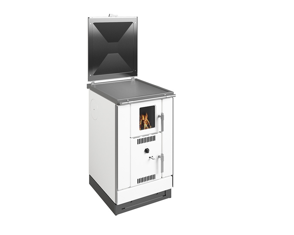 Cocina calefactora de leña K158F 4