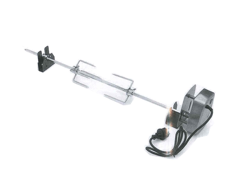 Kit asador elétrico de 100cm para barbacoas Sunday