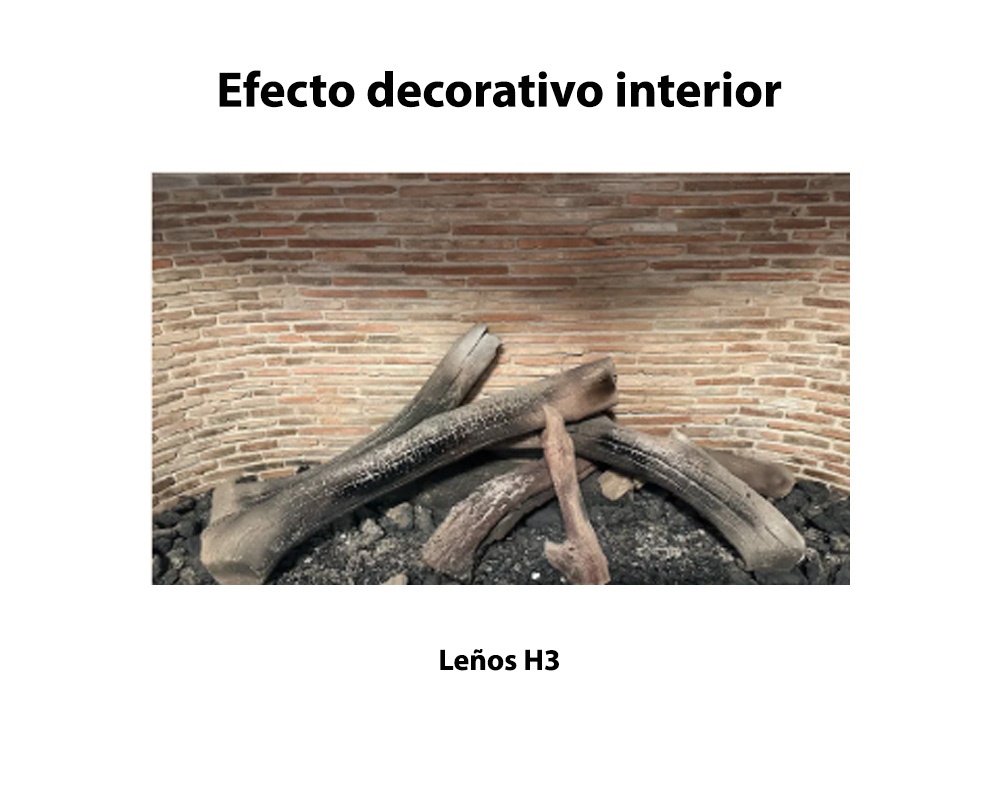 Chimenea de gas RUSTICA L 4