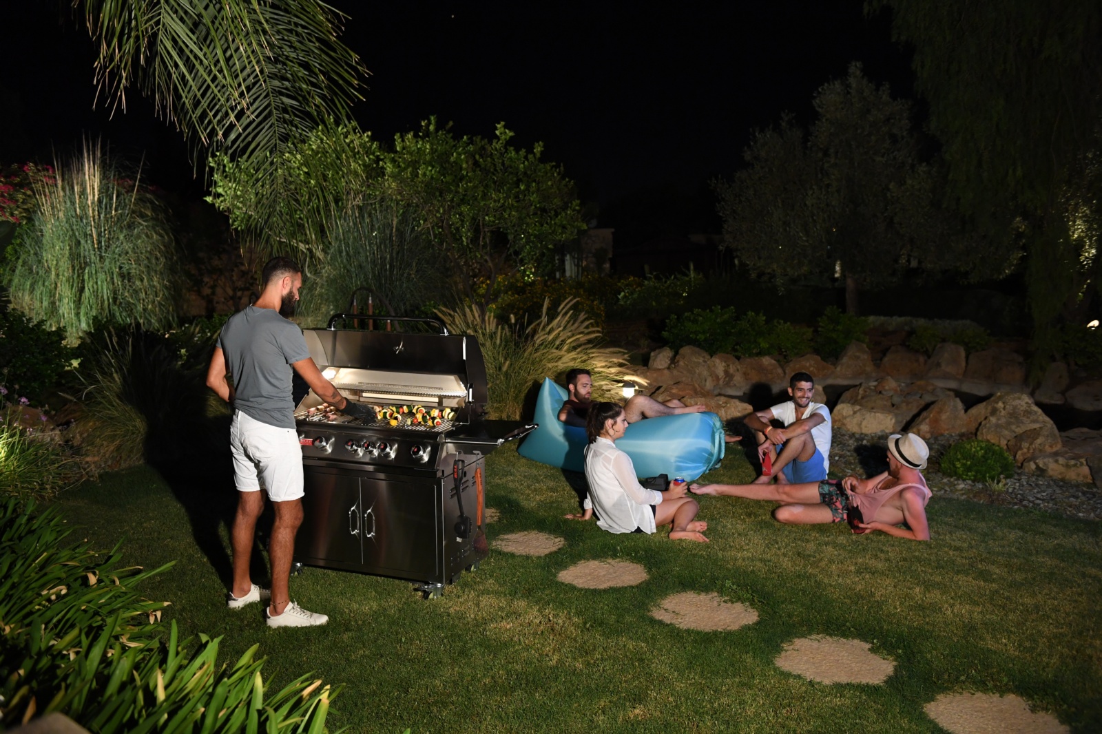 Barbacoa de gas BRAHMA (sin carrito) 6