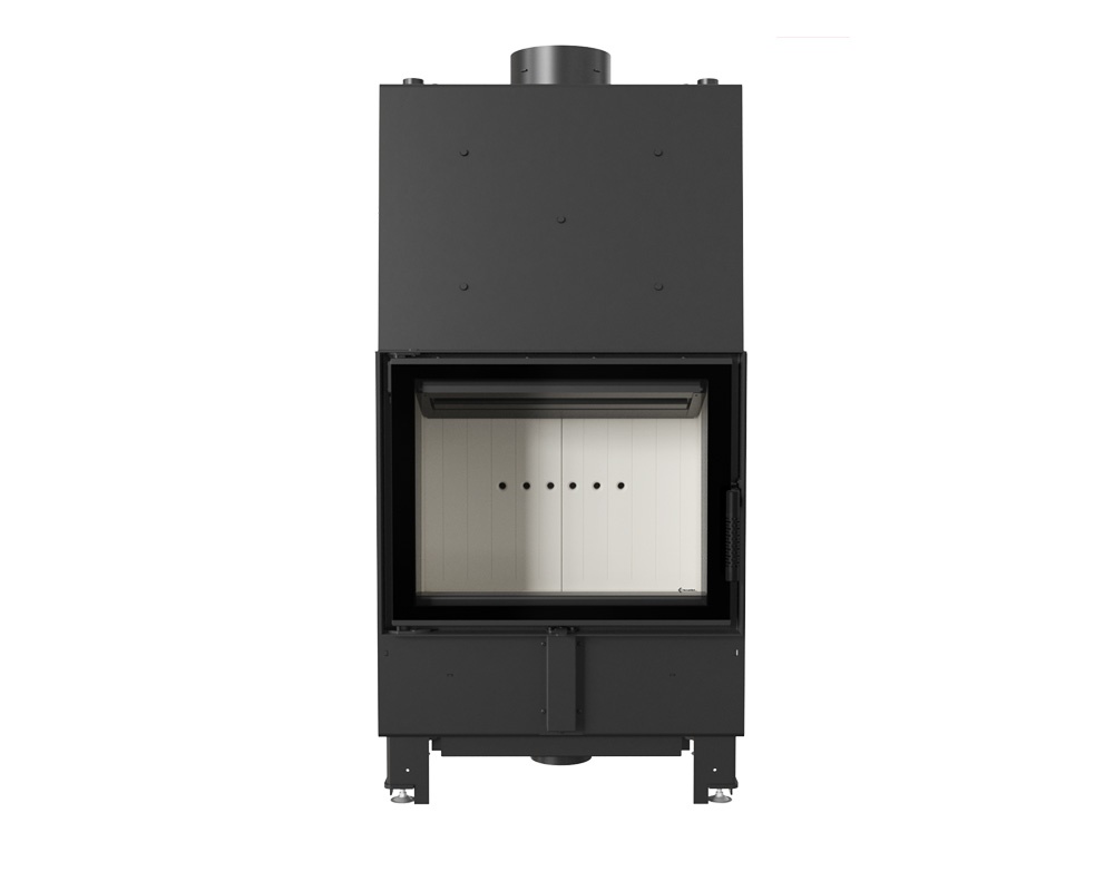 Chimenea de leña calefactora LUCY 12kW 2