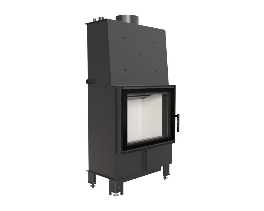 Chimenea de leña calefactora LUCY 12kW