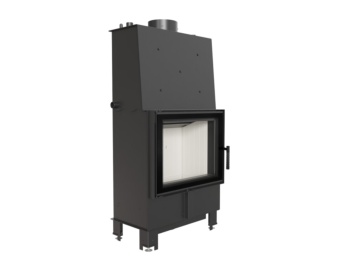 Chimenea de leña calefactora LUCY 12kW