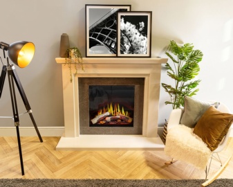 Chimenea eléctrica LUMINOSA 62 ULTRA FLAME