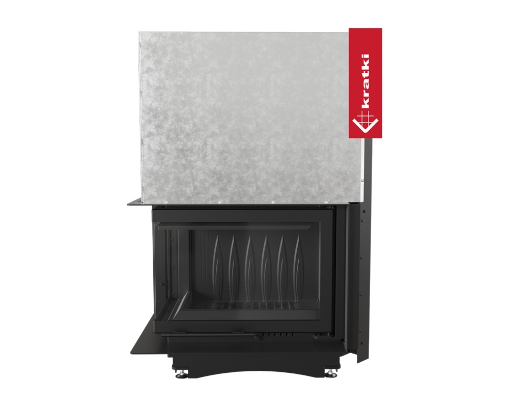 Chimenea de leña MAJA 8kW (Puerta guillotina) 2