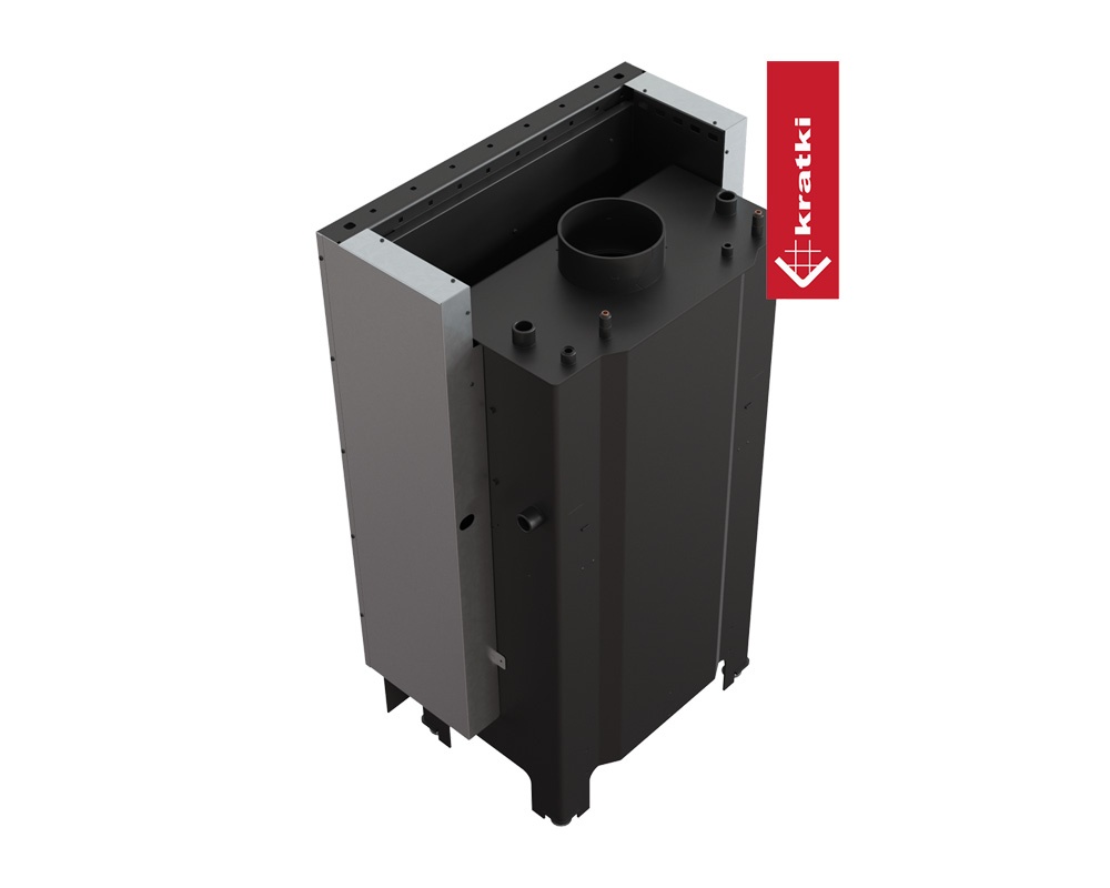 Chimenea de leña MBM 12kW (Puerta guillotina) 1