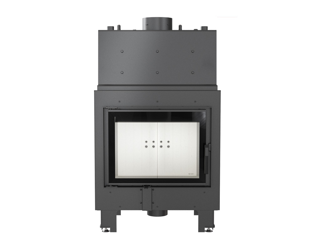 Chimenea de leña calefactora MBM 12kW 2