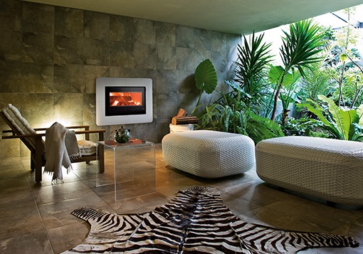 Revestimiento MOON para hogar de leña VIVO 70