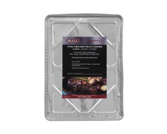 Pack 3 bandejas aluminio para barbacoas 76cm 24255