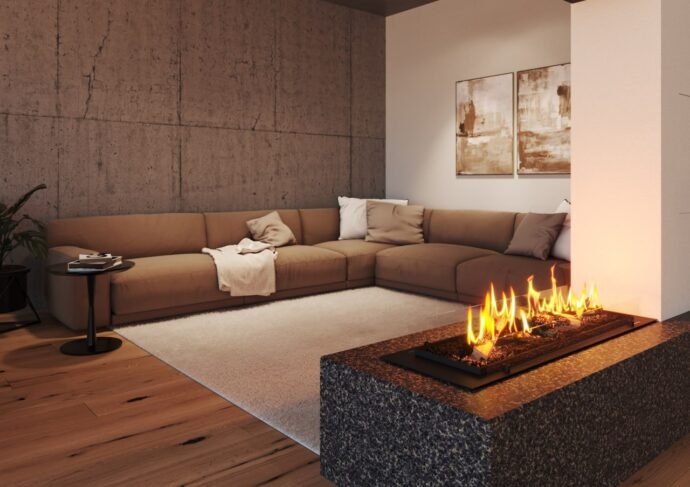 Chimenea eléctrica bioetanol CHALET II 700 ex 6