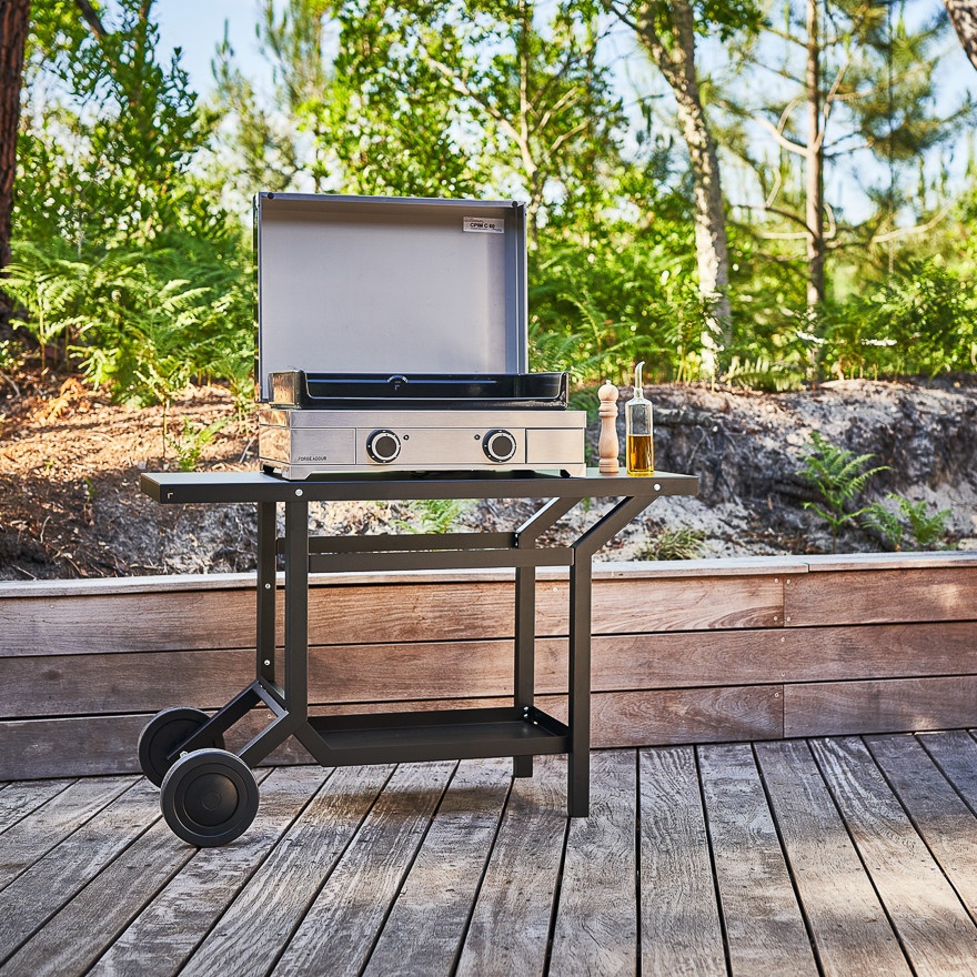 Plancha de gas eléctrica MODERN E 60 INOX 6