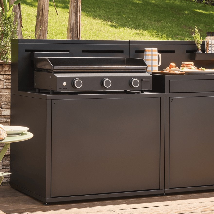 Plancha de gas ORIGIN G 75 negro v2025 1