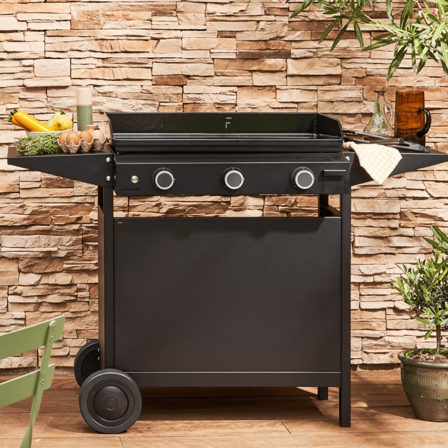 Plancha de gas ORIGIN G 75 negro v2025 3