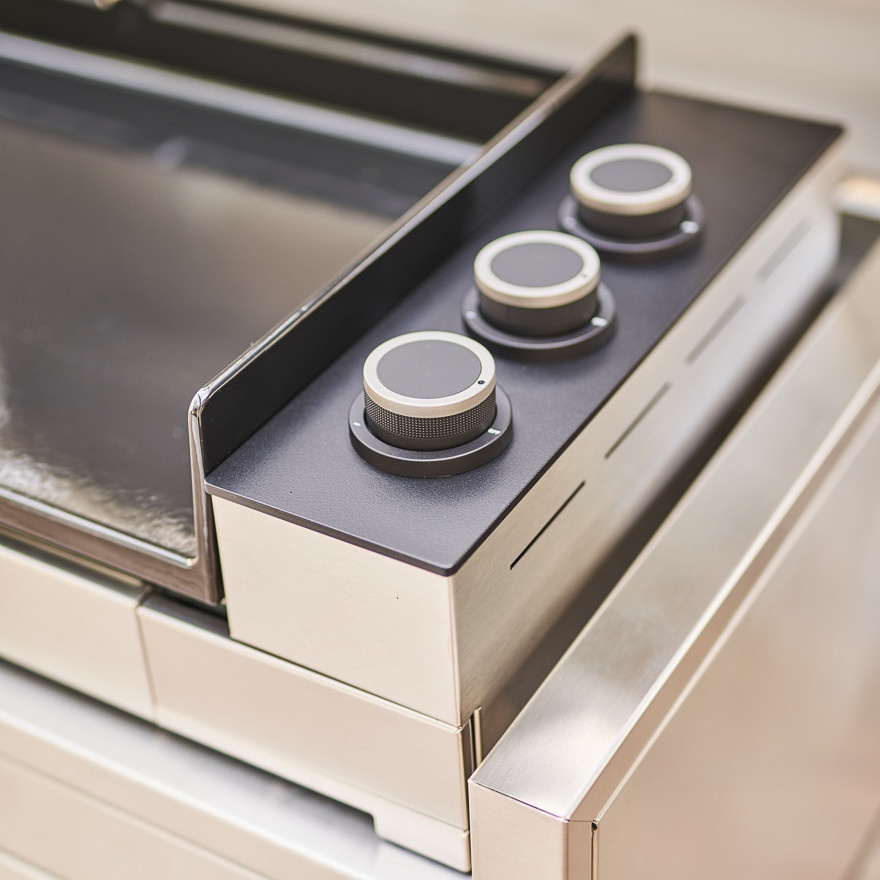 Plancha de gas PREMIUM 75 MARCO INOX 1