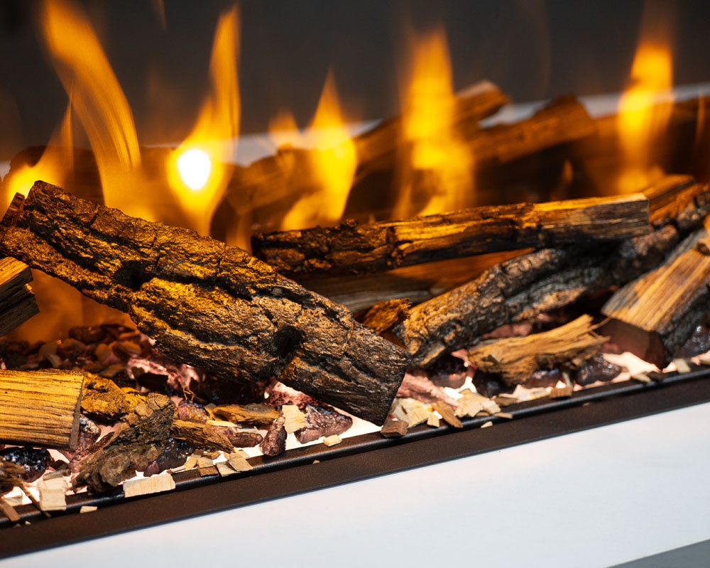 Set de troncos REAL OAK para aparatos hasta 1500 SLIMLINE