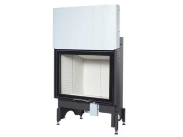 Hogar de leña 75X57S 2.0 Guillotina - Frontal