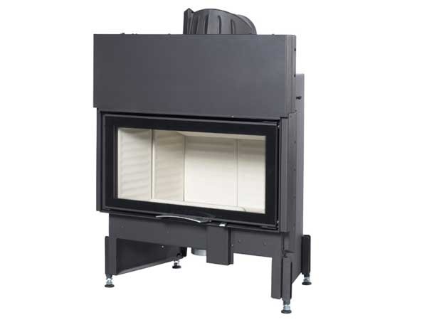 Hogar de leña 75X39S 2.0 Guillotina - Frontal