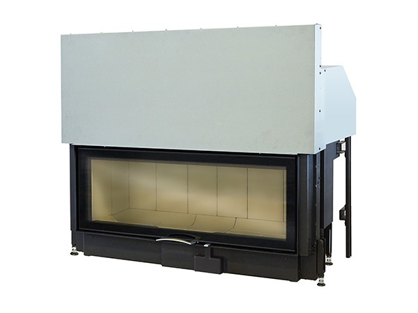 Hogar de leña 120X45S 2.0 Guillotina - Frontal
