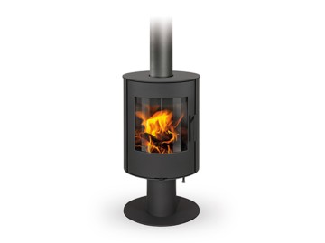 Estufa de leña EVORA T03 Metálica giratoria