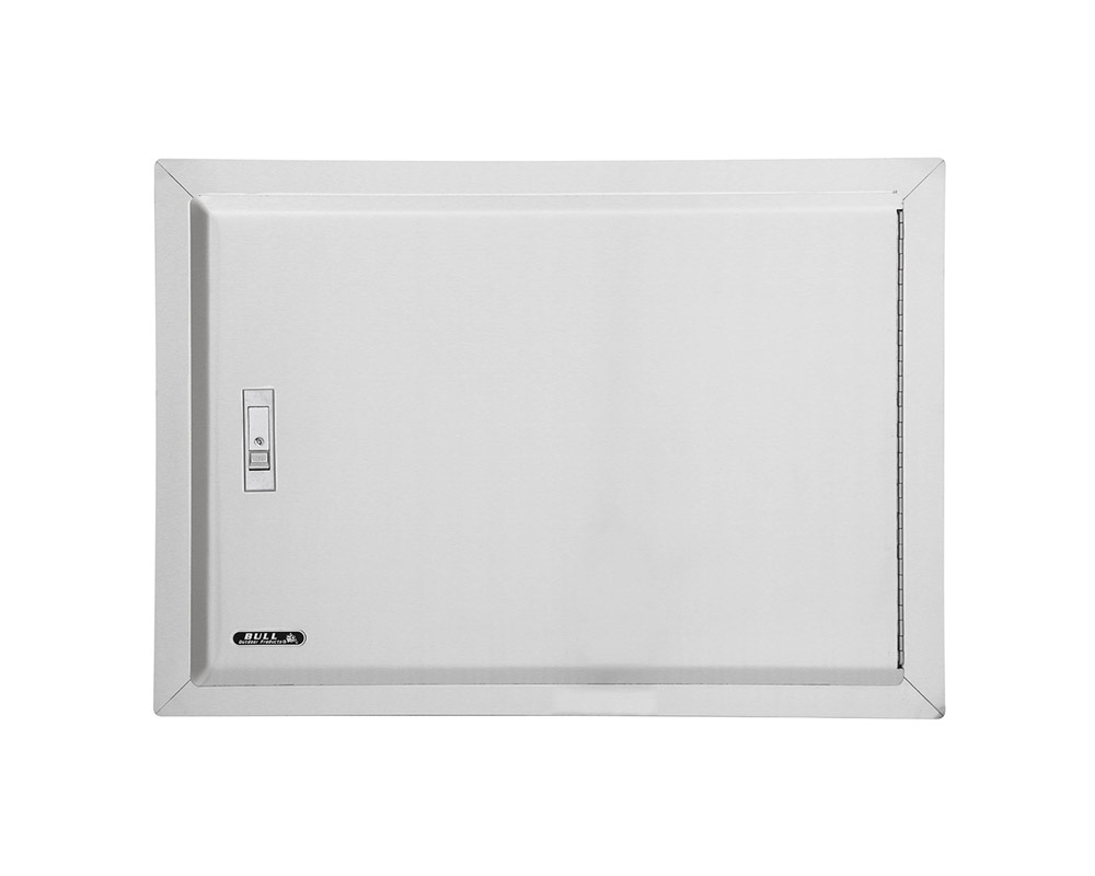 Puerta con bloqueo inox (interior no incluido)