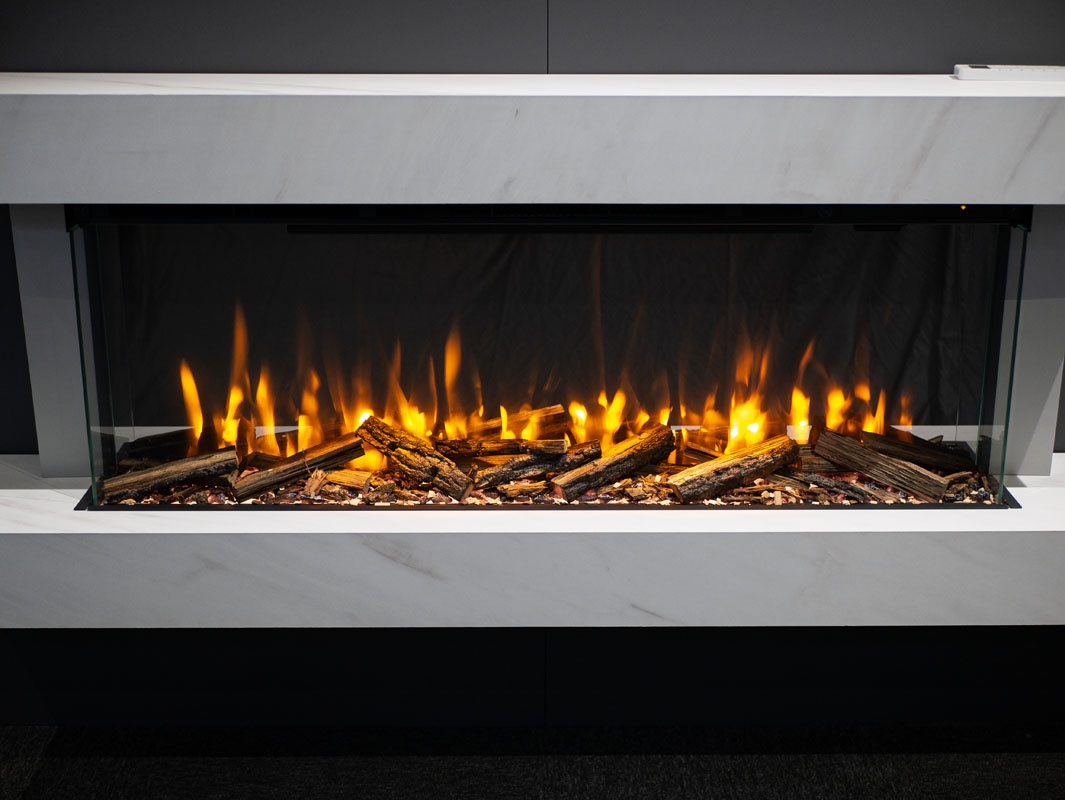 Set de leños REAL OAK para aparatos hasta 1500 I-RANGE SLIMLINE