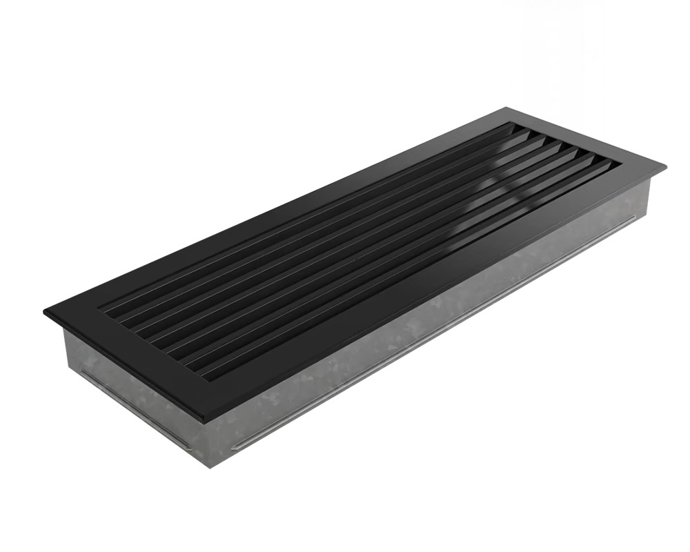 Rejilla frontal 49X17 FRESH blanca o negra 3