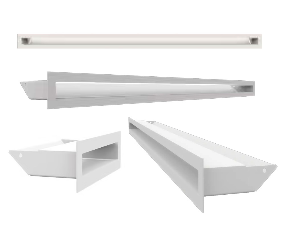 Rejilla opaca LUFT 20X6 4