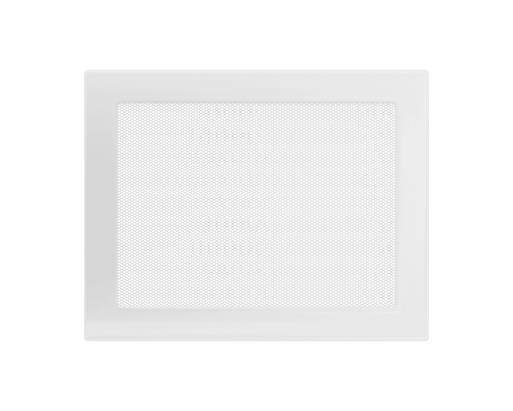 Rejilla frontal para chimeneas 30X22 blanca o negra