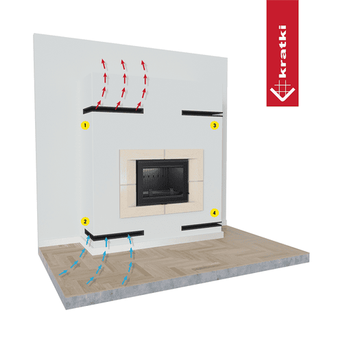 Rejilla Luft 40x60x6 Dereecha Inox 2