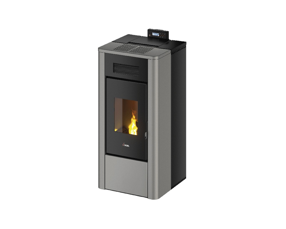 Estufa de pellet RIVER IDROTECH 24kW