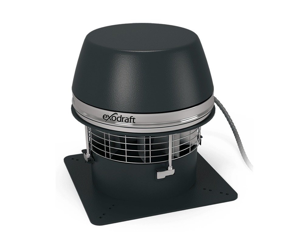 Ventilador Exodraft para altas temperaturas horizontal RSHT1 230V