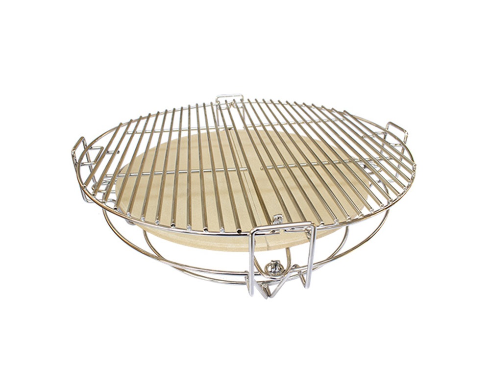 Set de soporte y grill adicional para Kamado grill 70