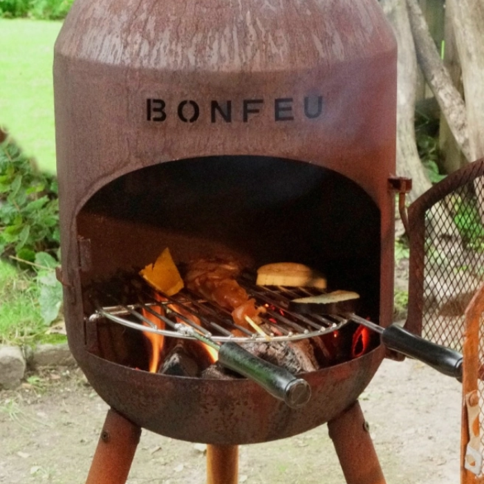 Estufa de leña para exterior BONSOLO 11