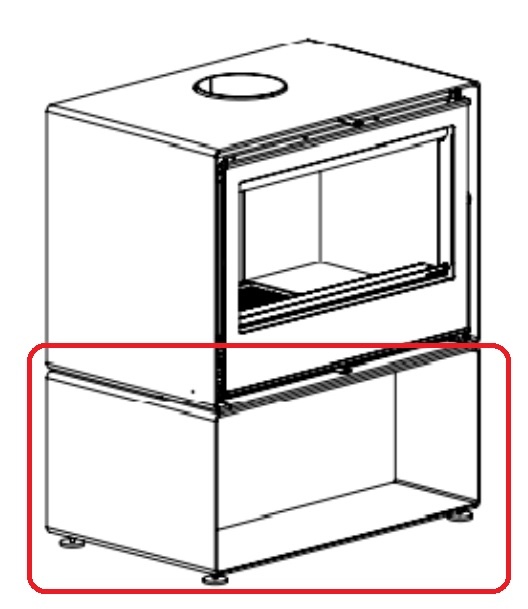 Soporte RACK 8 para cubebox 8 neo