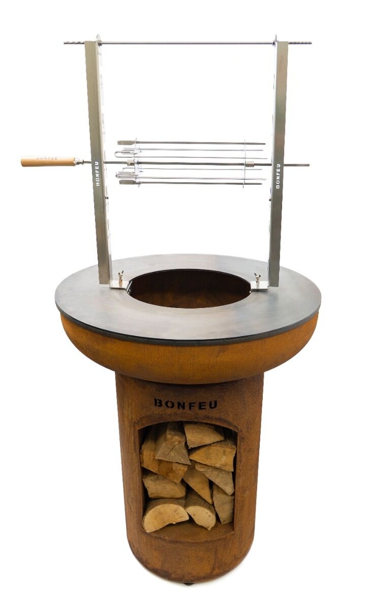 Soporte para brochetas para set asador 1