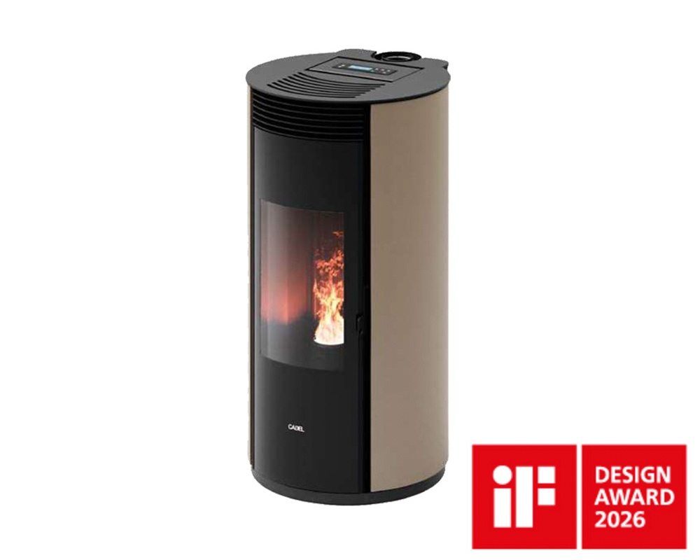 Estufa de pellet SPIN PLUS 9 Up-Twin 