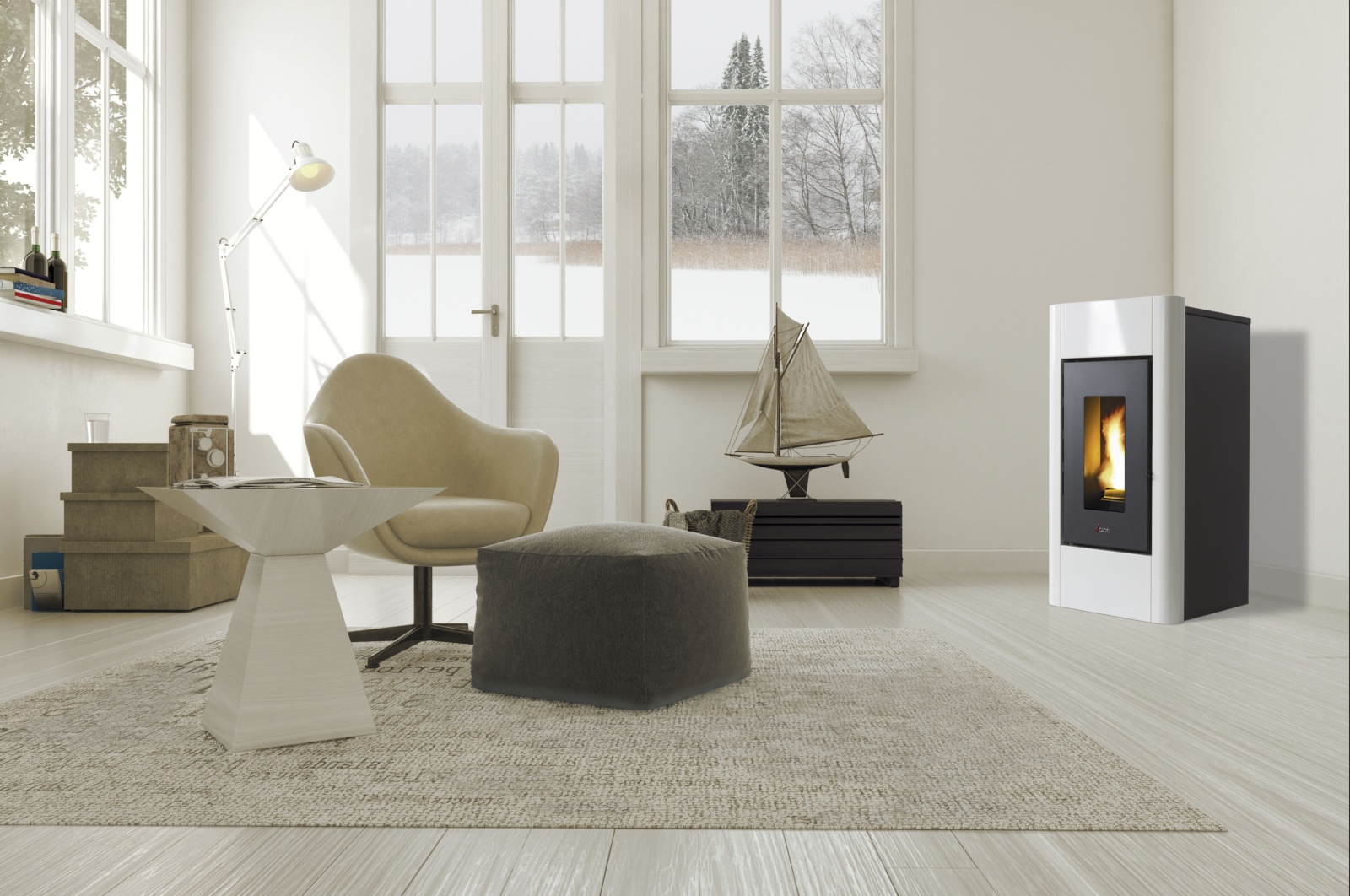 Estufa de pellet SWEET 7 Wifi
