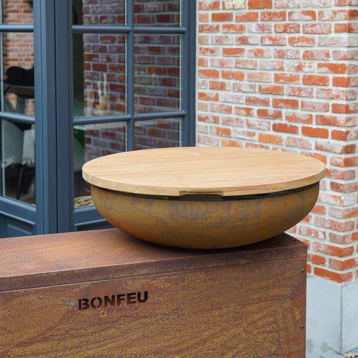 BonTeak Table Top para Bonbiza