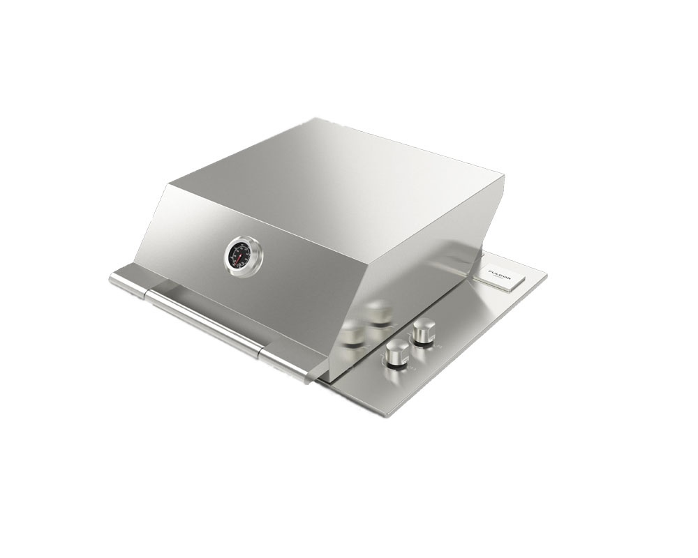 Tapa alta de barbacoa Fulgor 60 inox